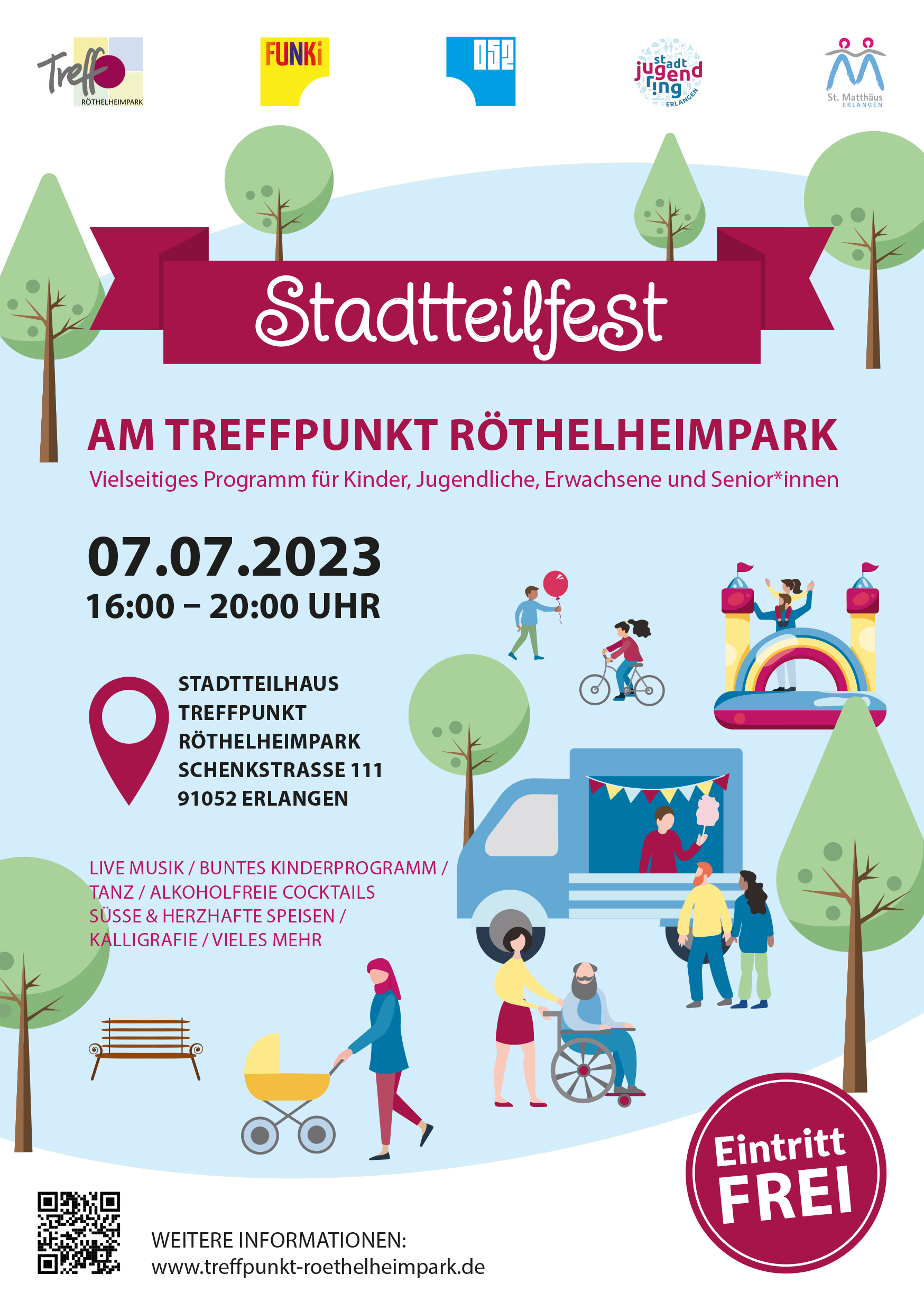 You are currently viewing Stadtteilfest am Treffpunkt Röthelheimpark