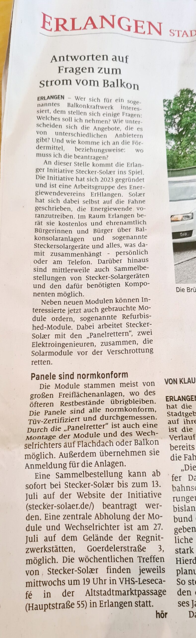 Du betrachtest gerade Presseinfo