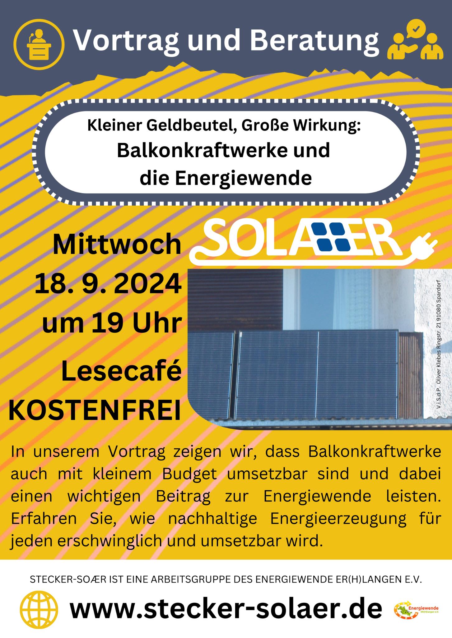 Du betrachtest gerade Kleiner Geldbeutel, Große Wirkung: Balkonkraftwerke und die Energiewende