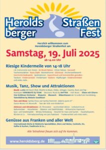 Mehr über den Artikel erfahren Strassenfest Heroldsberg