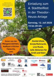 Mehr über den Artikel erfahren Theodor-Heuss-Anlage Stadtteilfest