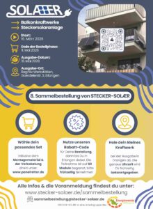 Mehr über den Artikel erfahren 8. Sammelbestellung