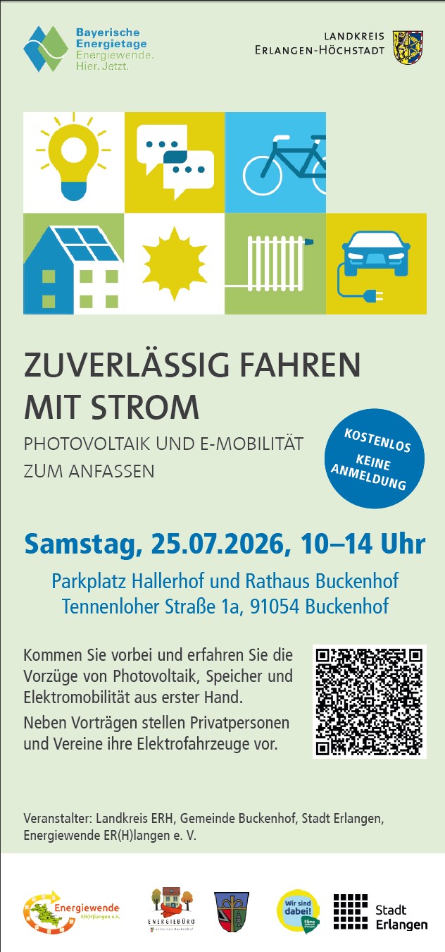 Du betrachtest gerade Photovoltaik und E-Mobilität zum Anfassen – PV/E-Mobilitätstag Buckenhof